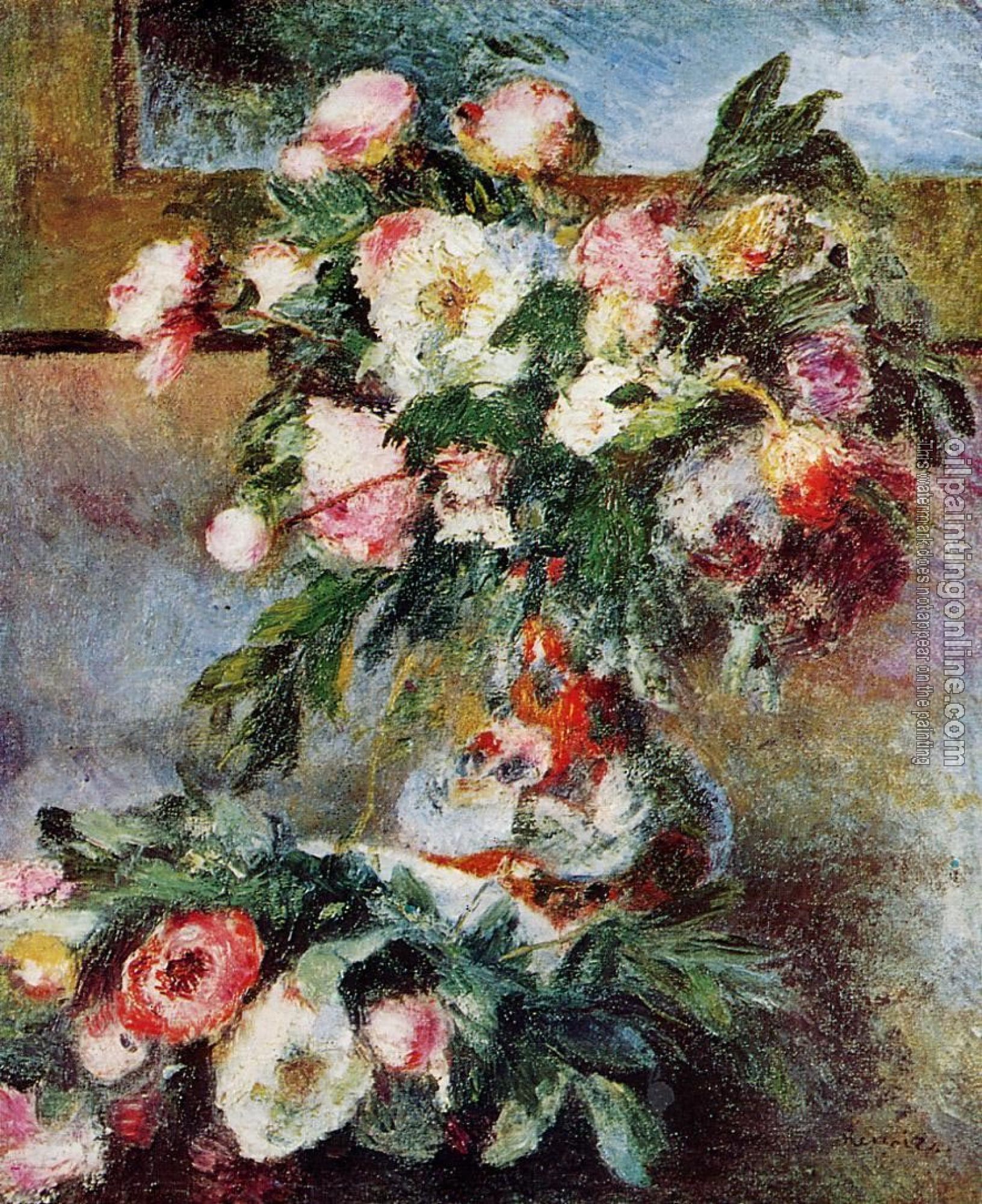 Renoir, Pierre Auguste - Peonies